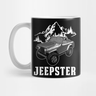 Jeep Jeepster jeep car name Mug